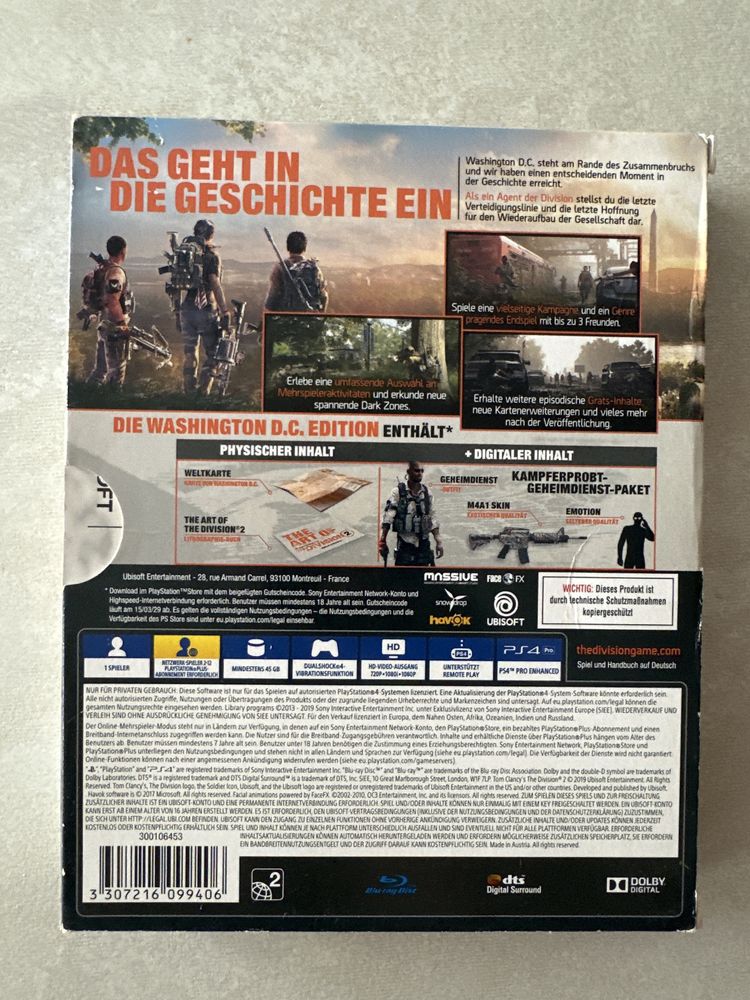 Tom Clancy’s The Division 2 Washington D.C Edition PS4