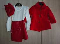 Conjunto menina 4 anos com oferta de mais uma boina.