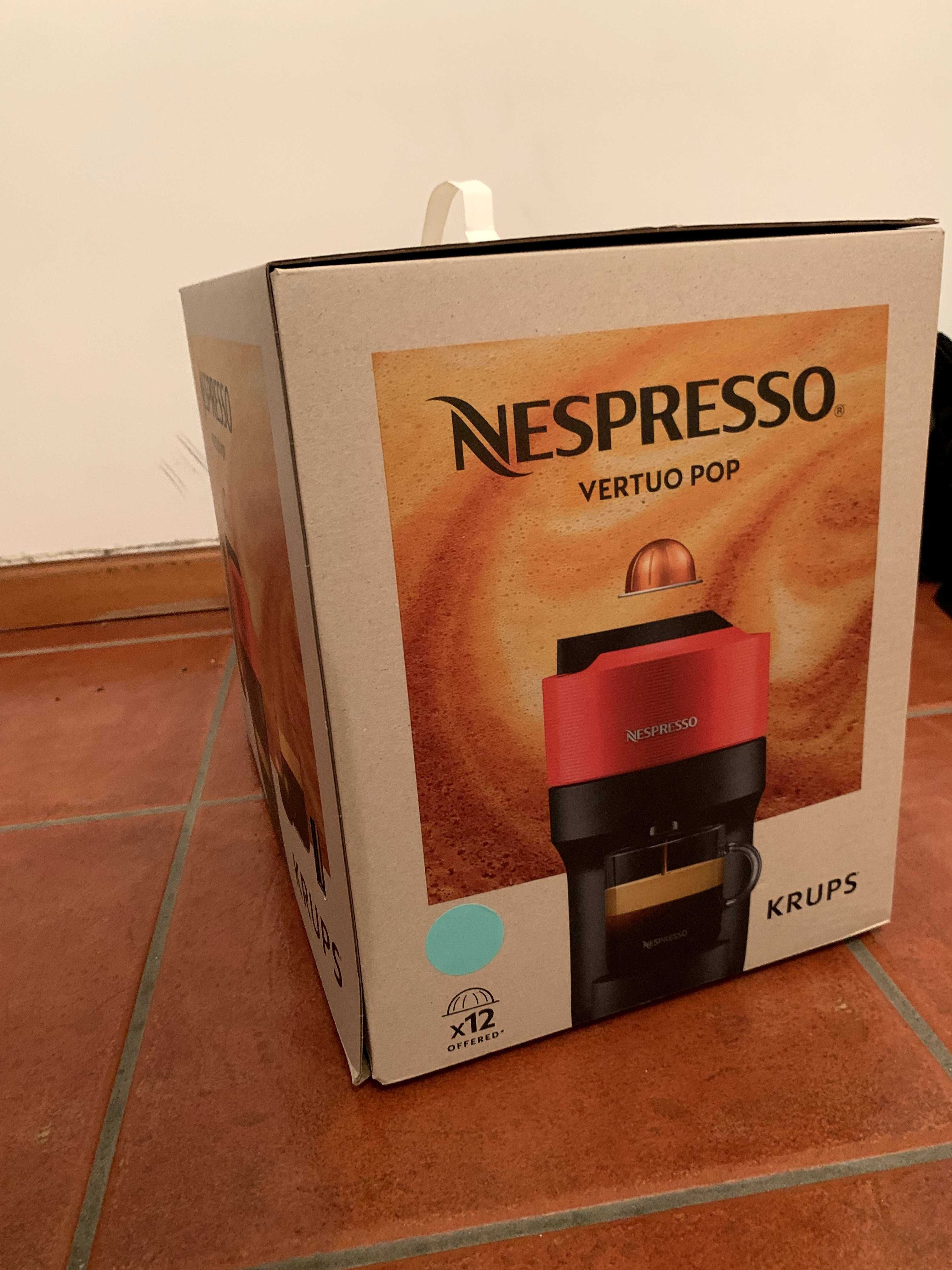 Máquina Nespresso Vertuo Pop NOVA - Aqua Mint - Na caixa