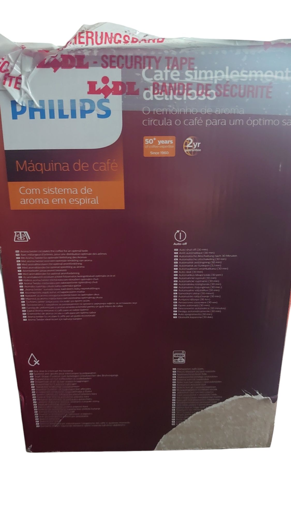 Philips ekspres do kawy szklany Daily Collection twister