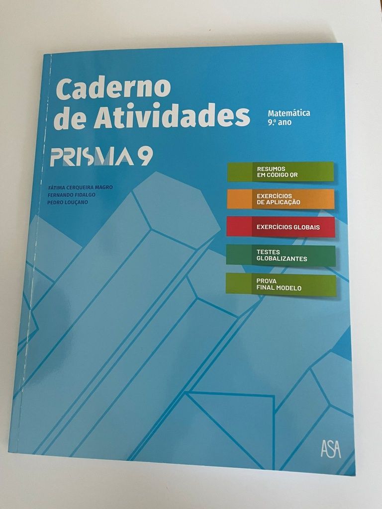 Caderno de atividades matemática prisma 9ano