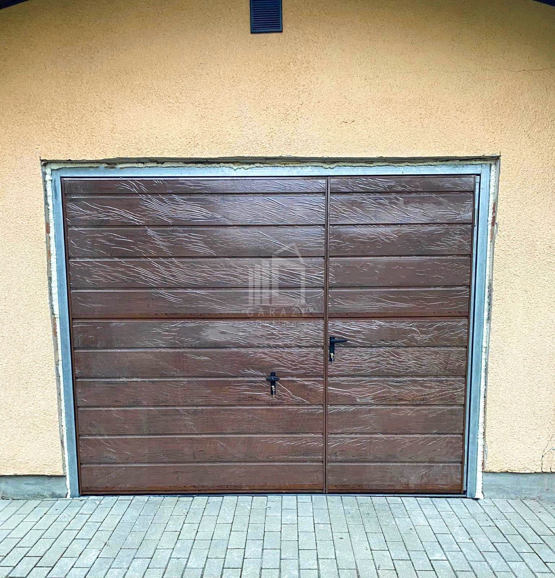 Bramy Garażowe Na Wymiar Uchylne Ocieplone Brama Garażowa Id739
