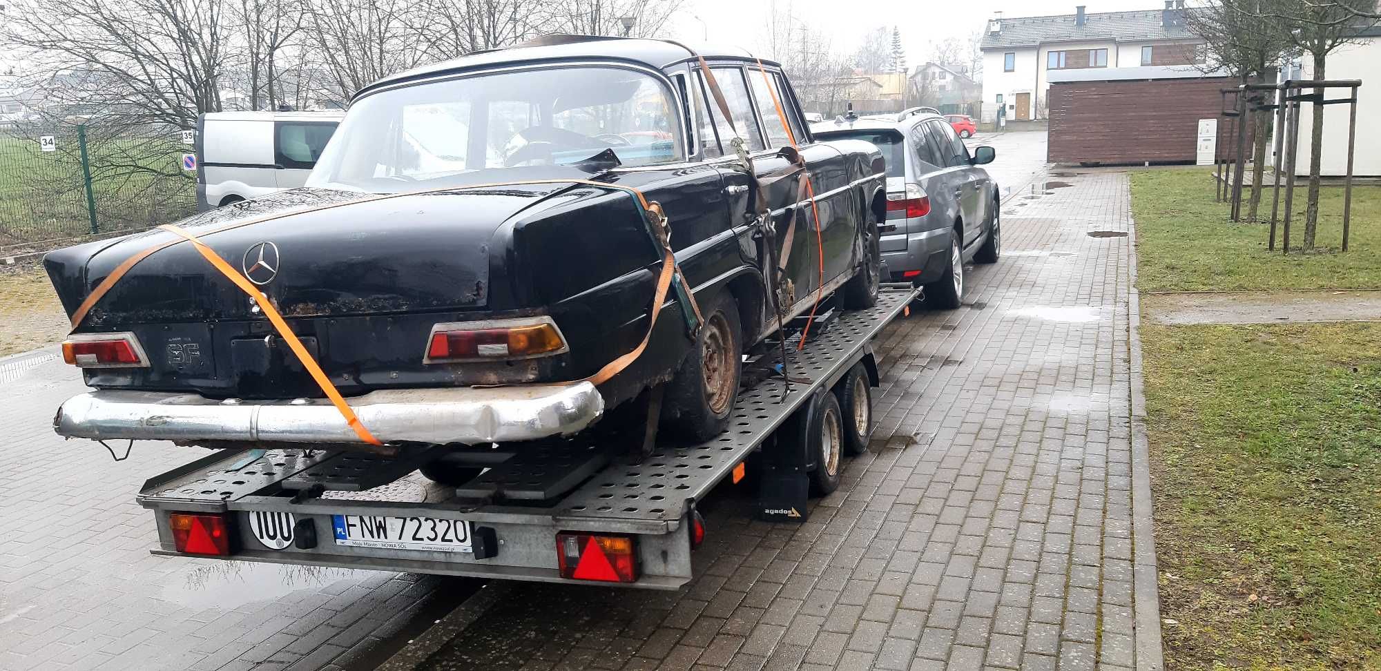 zbiornik paliwa , bak mercedes ponton lub w110