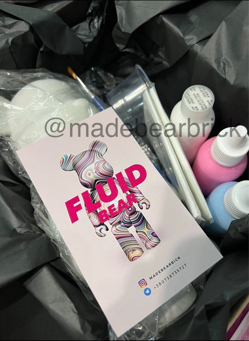 Fluid bear Флюїдний ведмедик diy ведмедик набір для творчості