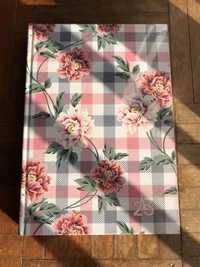Caderno de flores novo embalado