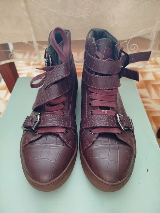 Жіночі шкіряні черевики (ботінки, ботинки) демосезонні)