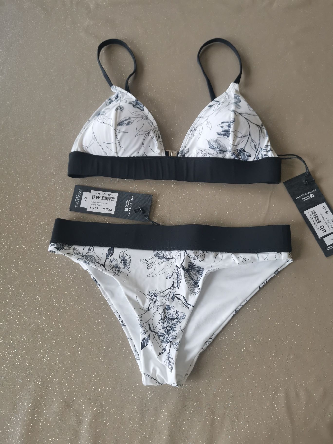 Firetrap Nowy kostium strój kąpielowy dwuczęściowy bikini S