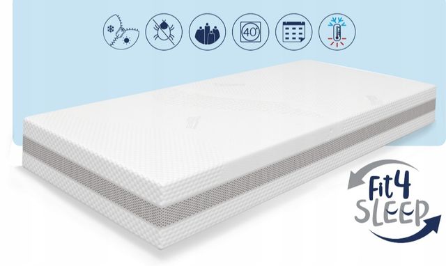 Materac piankowy Fit.4 sleep cool breeze 140x200