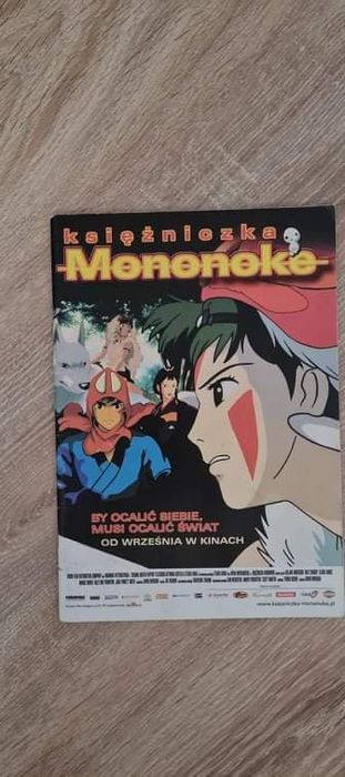 Komiks księżniczka mononoke