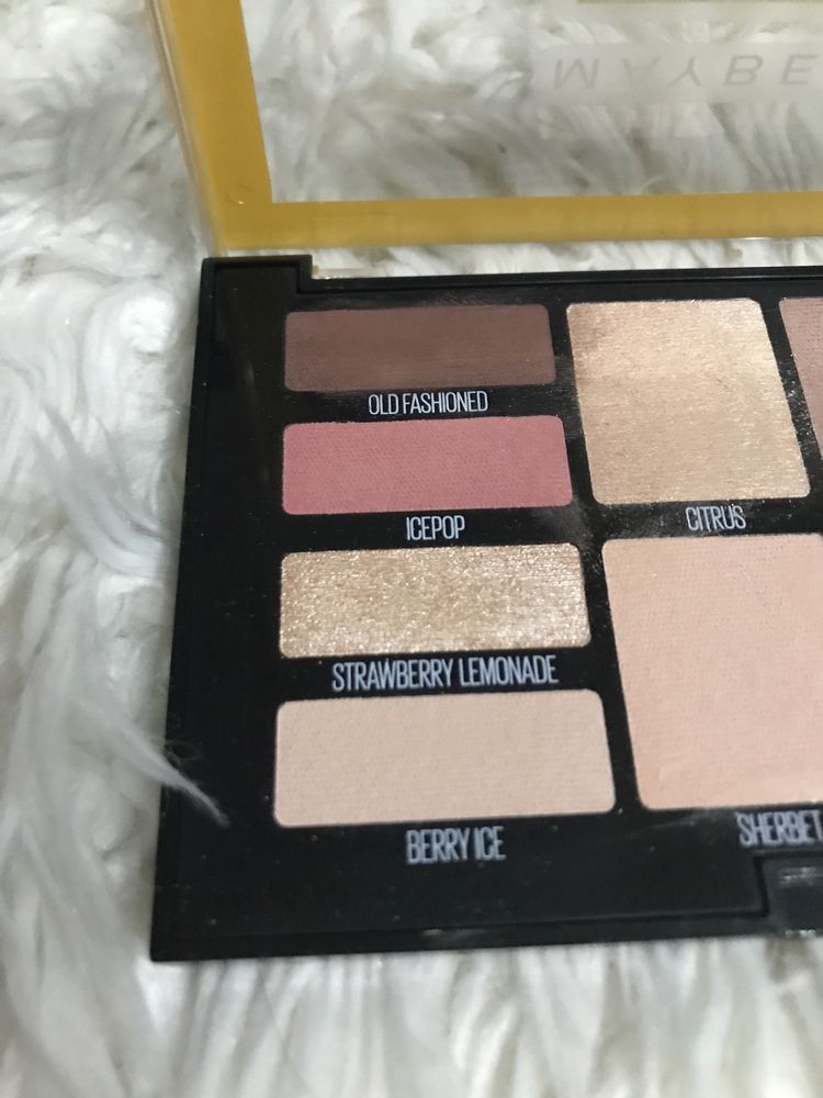 Maybelline Lemonade Craze Paleta com pouquíssimo uso/praticamente nova