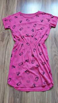 Różowa sukienka 164cm