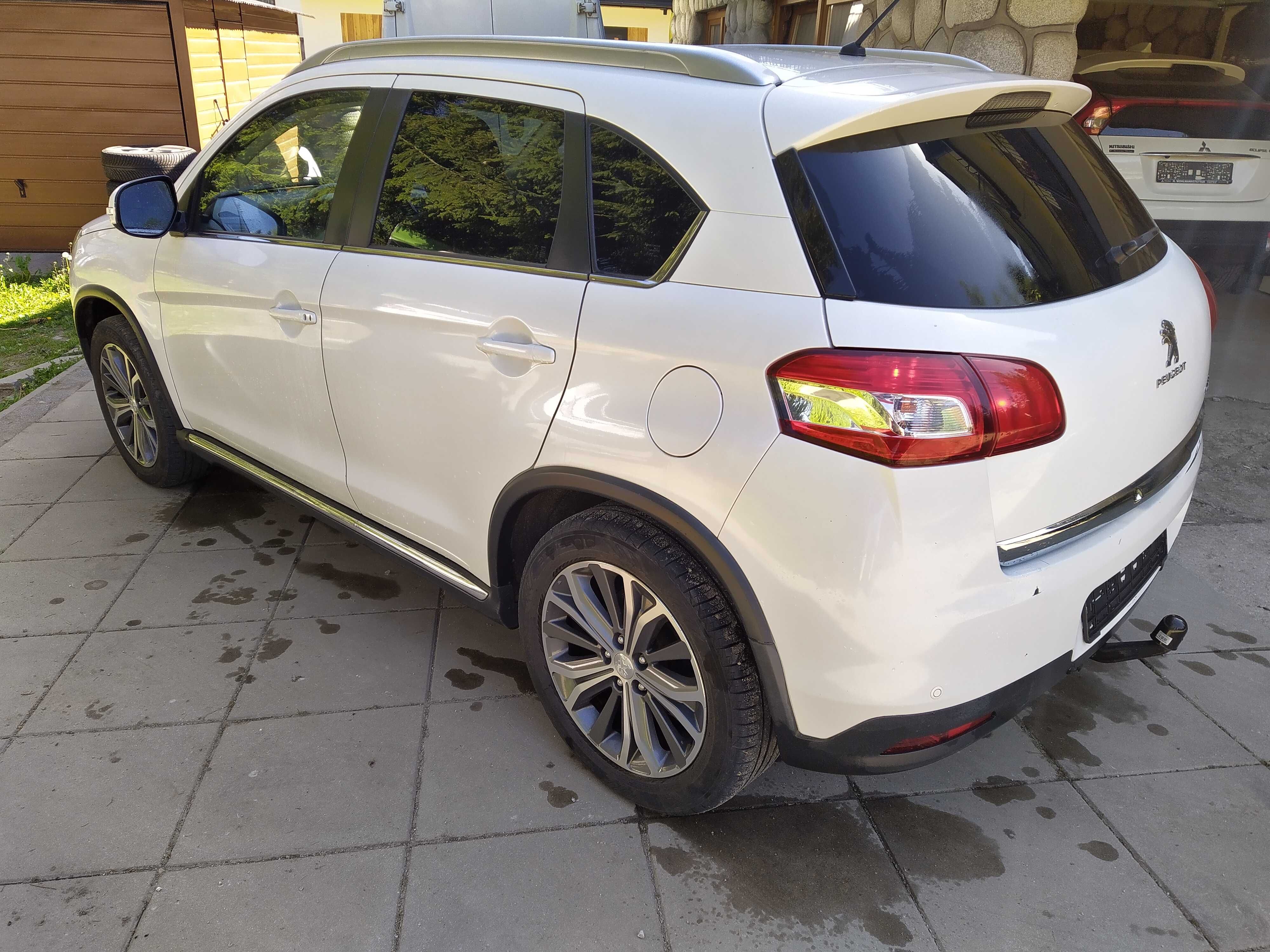 Peugeot 4008 , ASX , 4X4 FullOpcja Śliczny, 1 wł , Bezwypadkowy