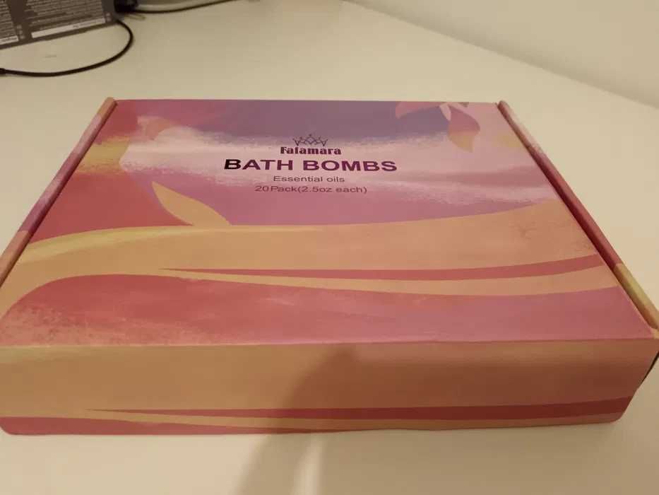 Bombas de banho com vários cheiros