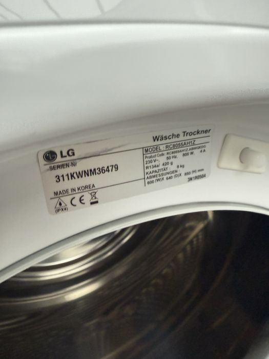 Сушильна машина LG RS8055AN1Z