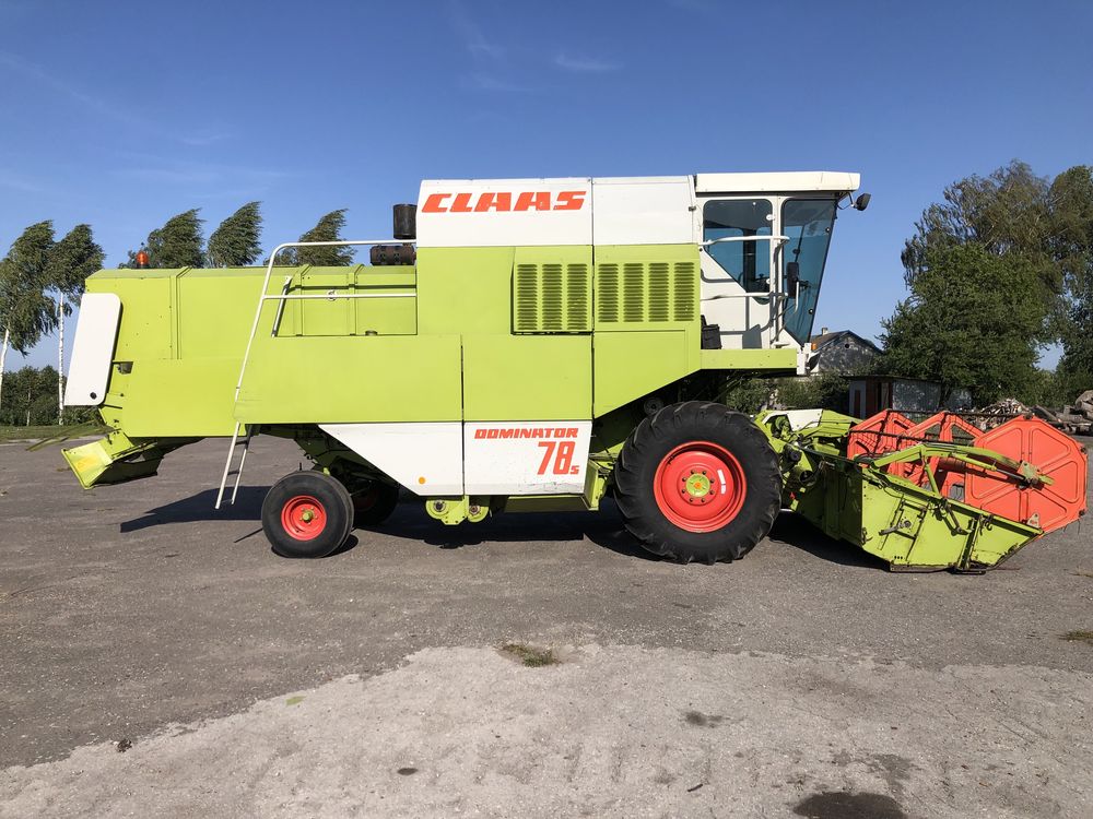 Комбайн claas dominator 78s 3D шумахер