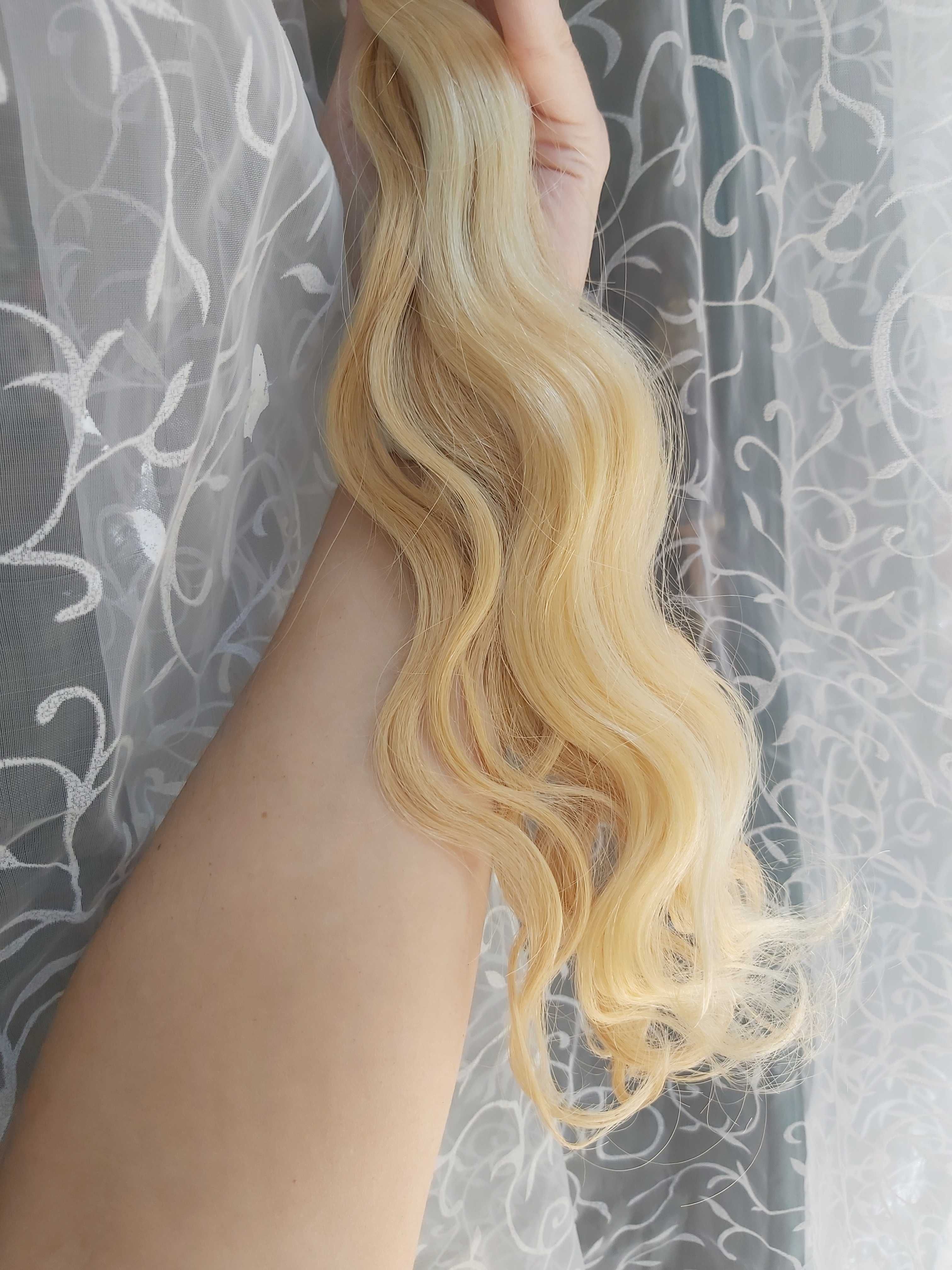 Nowe naturalne włosy blond #22 #613 bardzo jasny blond sloneczny