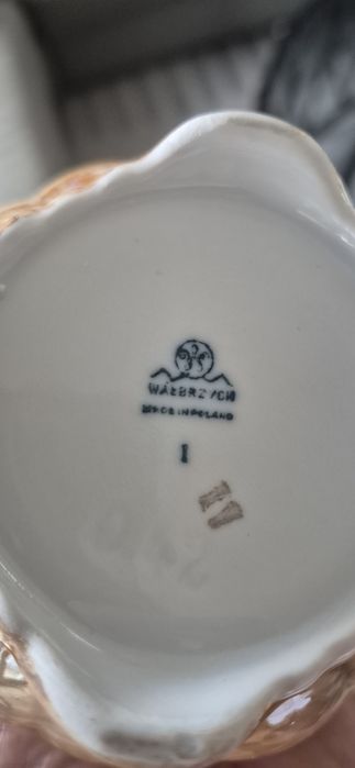 Zestaw kawowy porcelana Wałbrzych lata 70