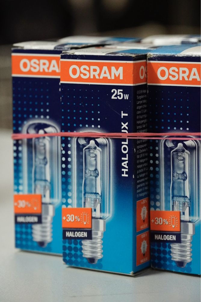 Żarówki OSRAM halogenowe e14 25W halolux T