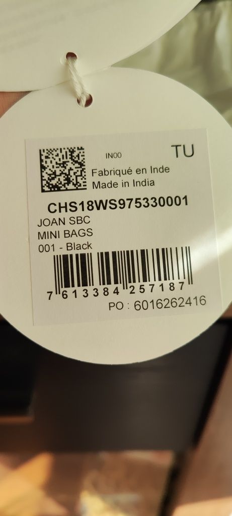 See by Chloé nowa oryginalna torebka skóra naturalna Joan dwa paski