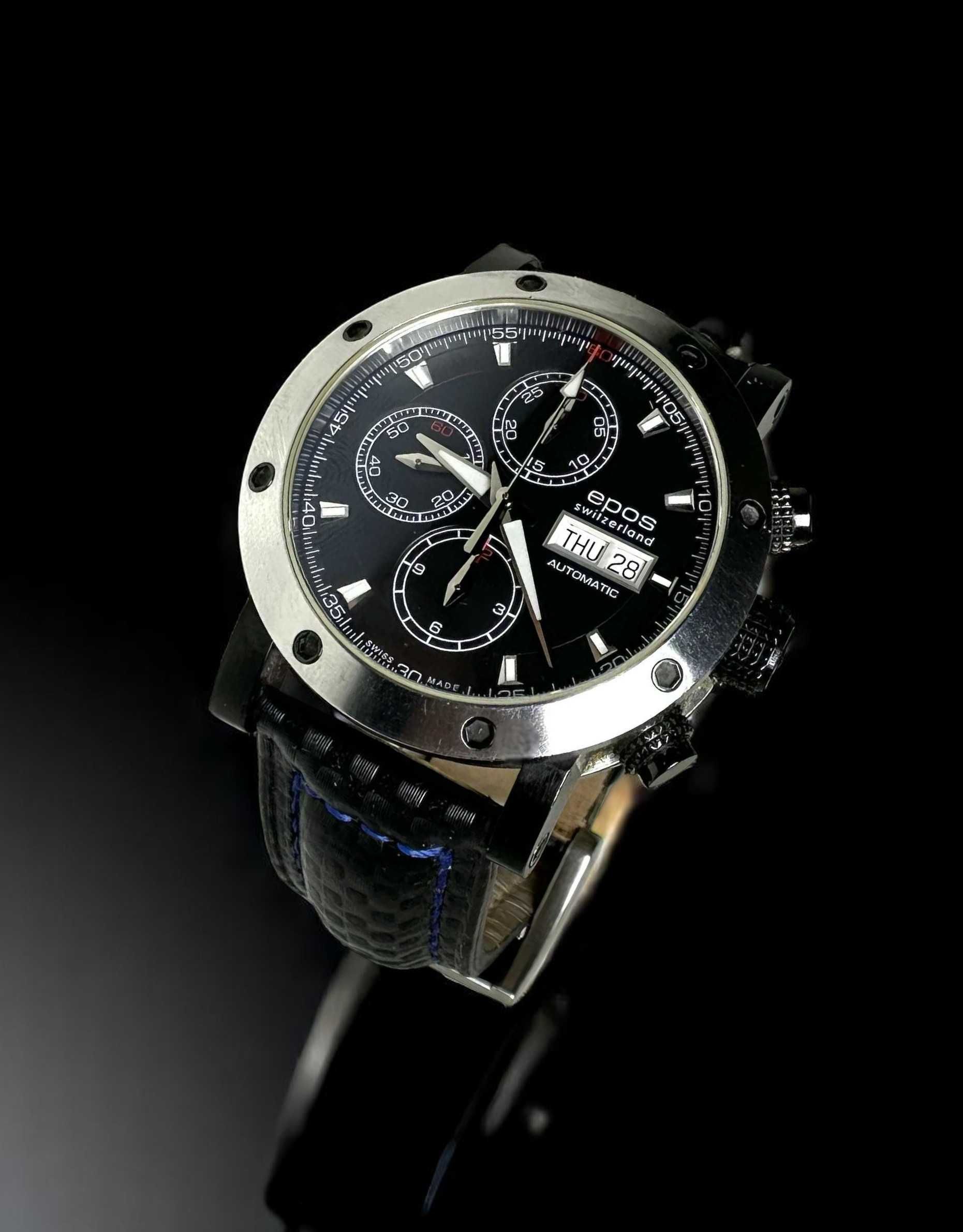 Epos Sportive Automatic Chronograph 3421-1 ! Polecamy ! Automat