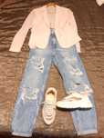 Outfit completo roupa e calçado