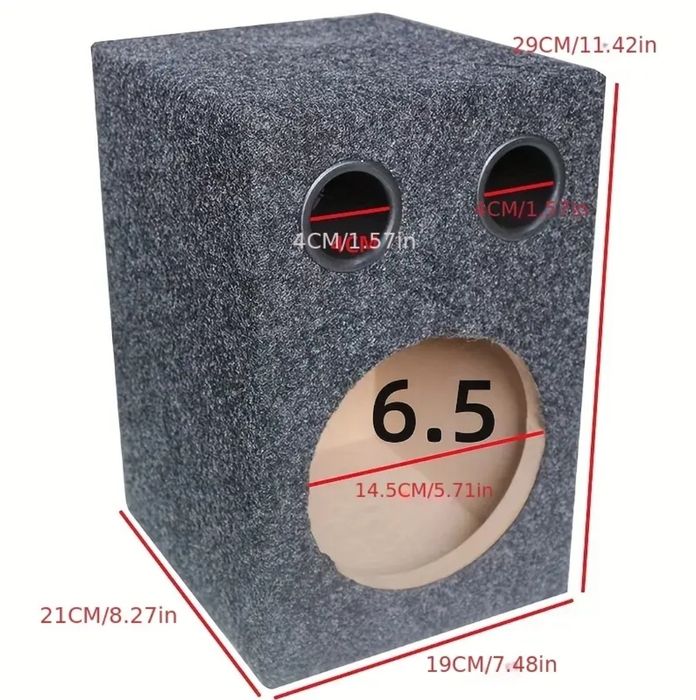 Głośnik subwoofer 6,5" 4ohm 90W