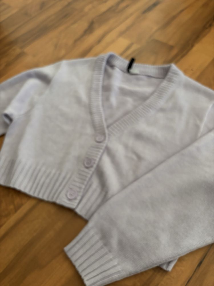 Sweterek damski krotki H&M