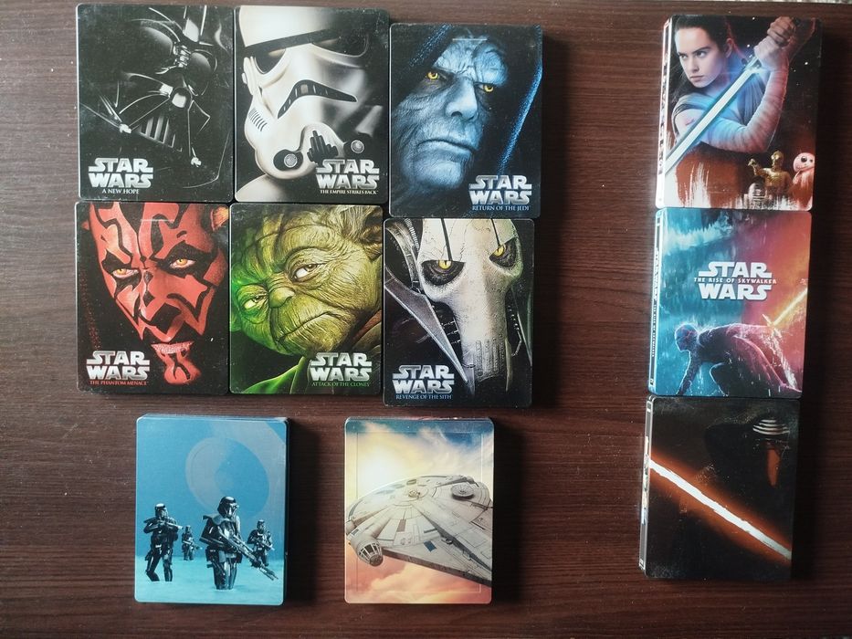 Gwiezdne Wojny Star Wars Blu-ray komplet 11 filmów
