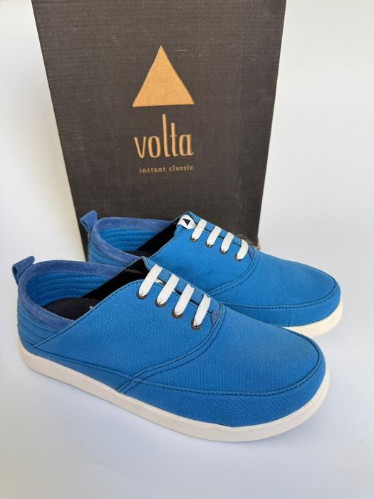 Nowe trampki unisex VOLTA niebieskie 38