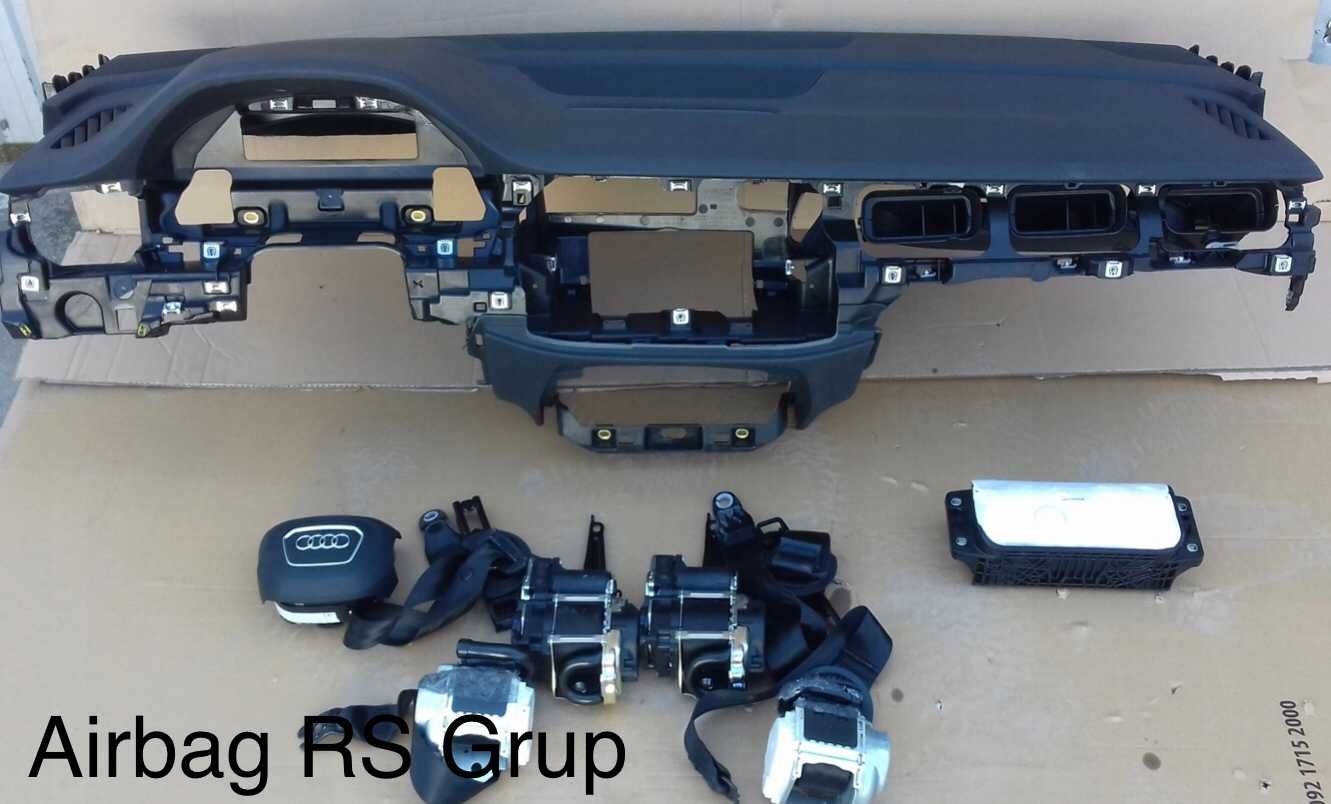 Audi Q7 tablier airbags cintos