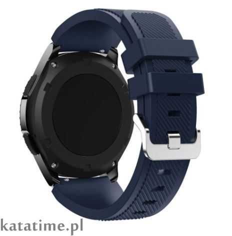 Gumowy silikonowy pasek do zegarka 20 i 22 mm - 16 kolorów