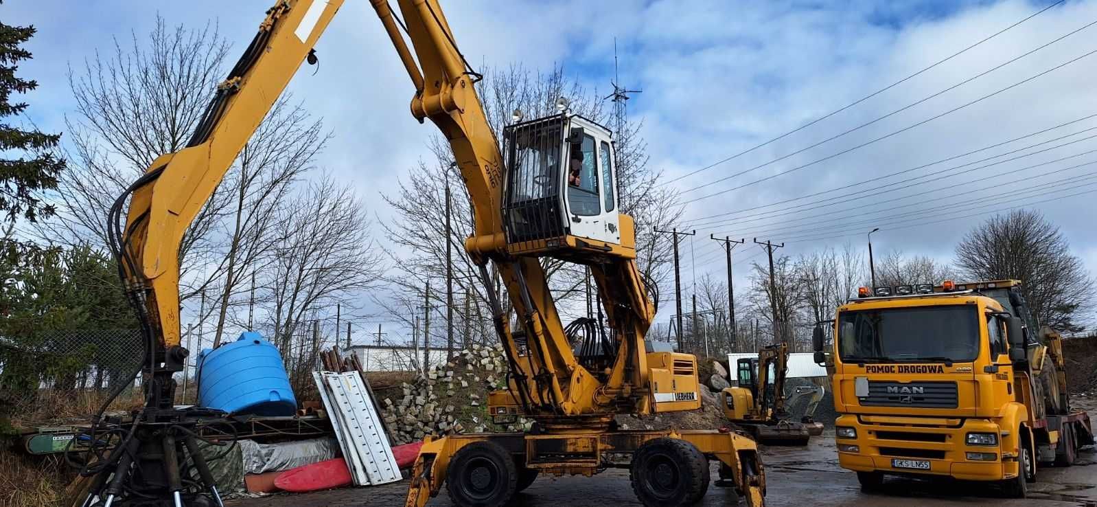 Koparka przeładunkowa Liebherr 922