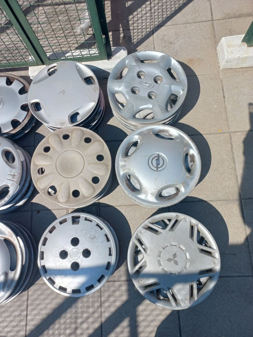 Jogo de 4x tampões 13 renault vw honda fiat seat opel peugeot mitsubis