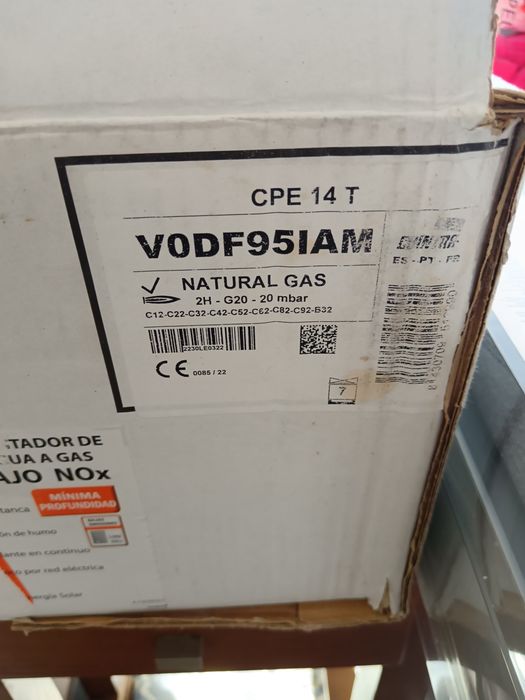 Esquentador a gás natural