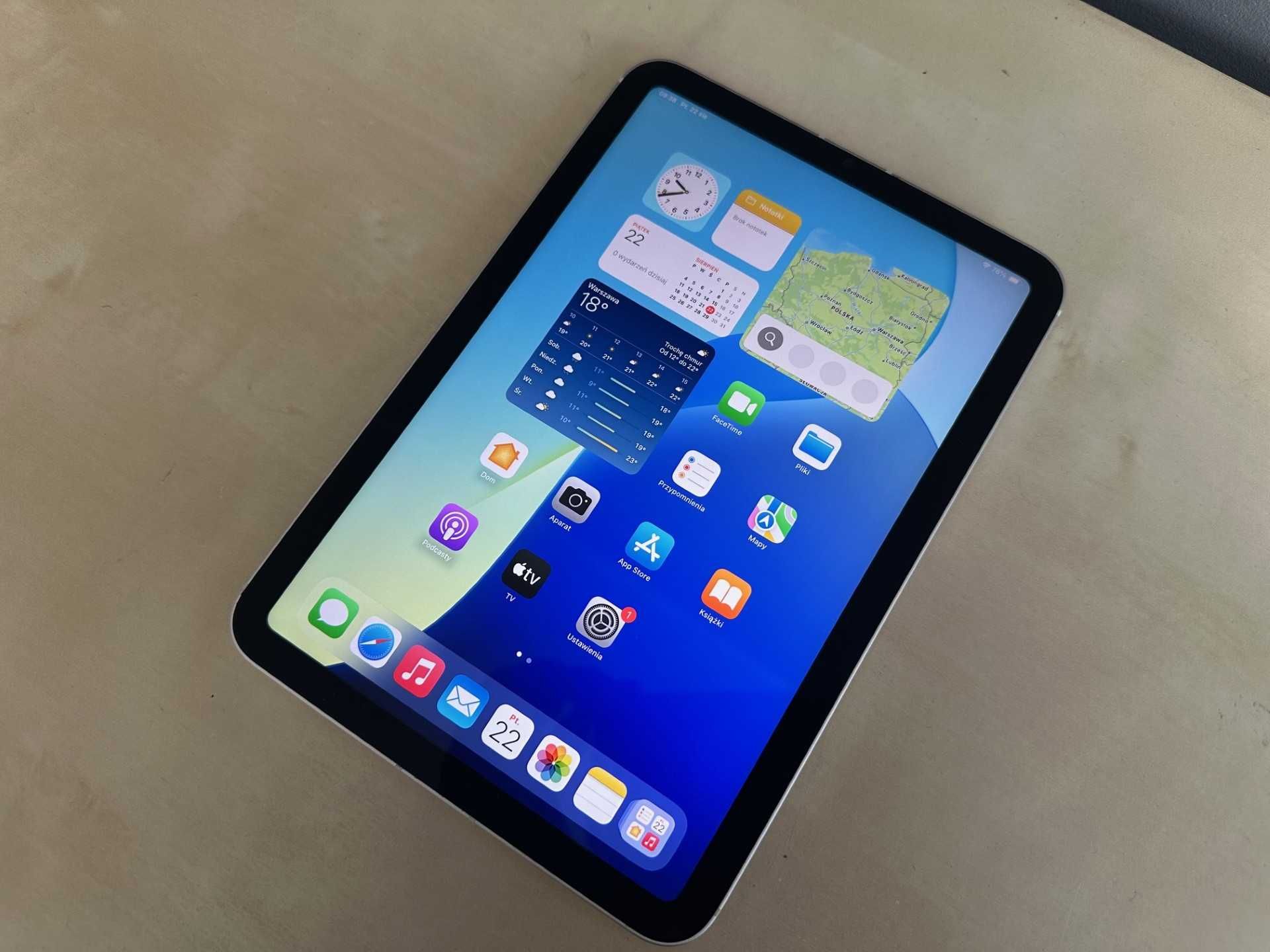 Apple iPad Mini 6 gen [2022] 64Gb 5G LTE Super Stan Bateria 96% Tanio!