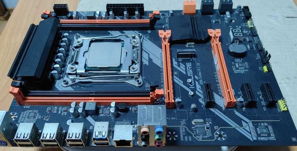 Комплект s/2011-3 Kllisre X99-Turbo v1.22, Xeon E5 2650 v3, ddr4 16Gb