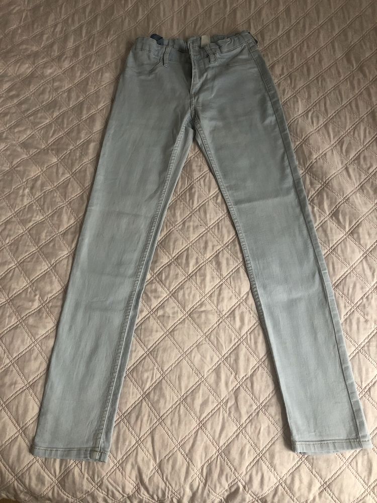 Spodnie jeans dziewczece 164