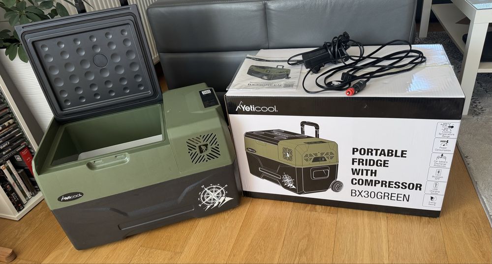 Lodowko zamrazarka turystyczna kompresorowa Yeticool BX30GREEN 30l