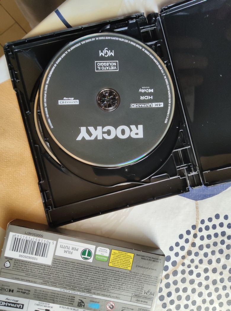 Saga Rocky the knockout collection em 4K Ultra HD