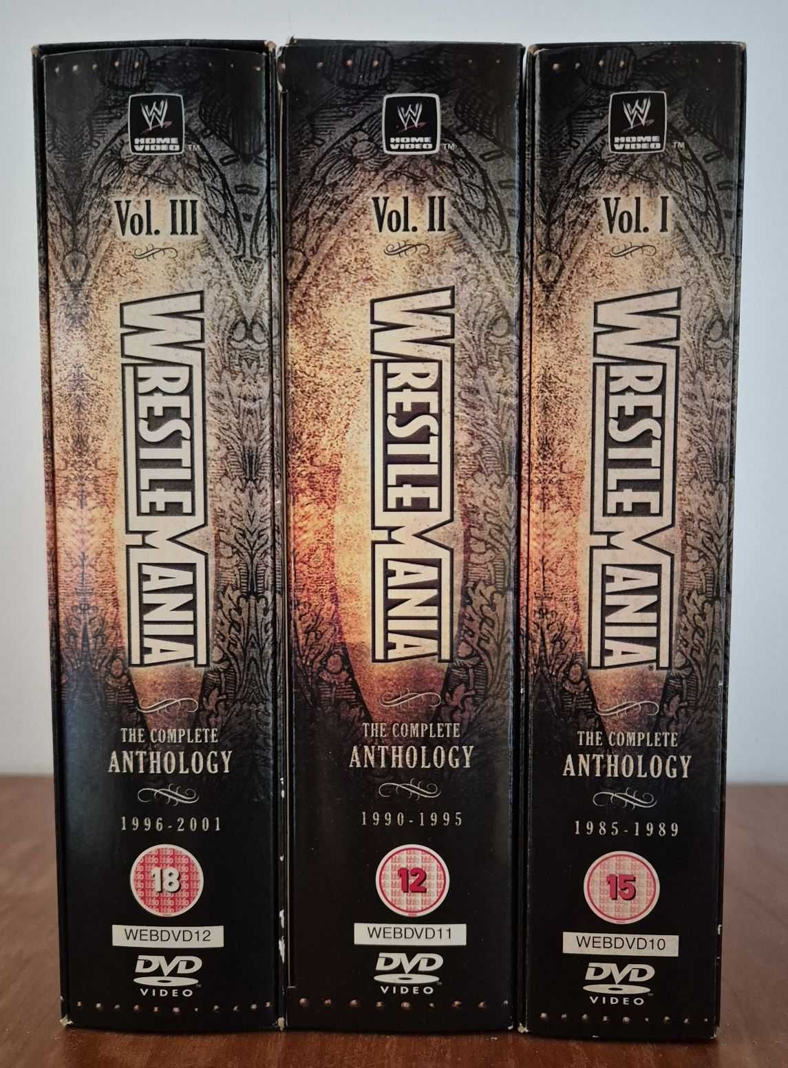 WWE WrestleMania: Vol. I, II e III
