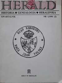 Herald 1/1991(2) Historia Genealogia Heraldyka