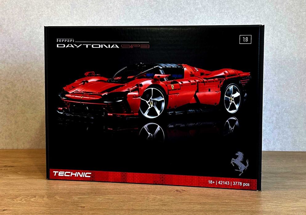‼️В КОРОБЦІ‼️Конструктор Ferrari Daytona SP3, LEGO Technic 42143
