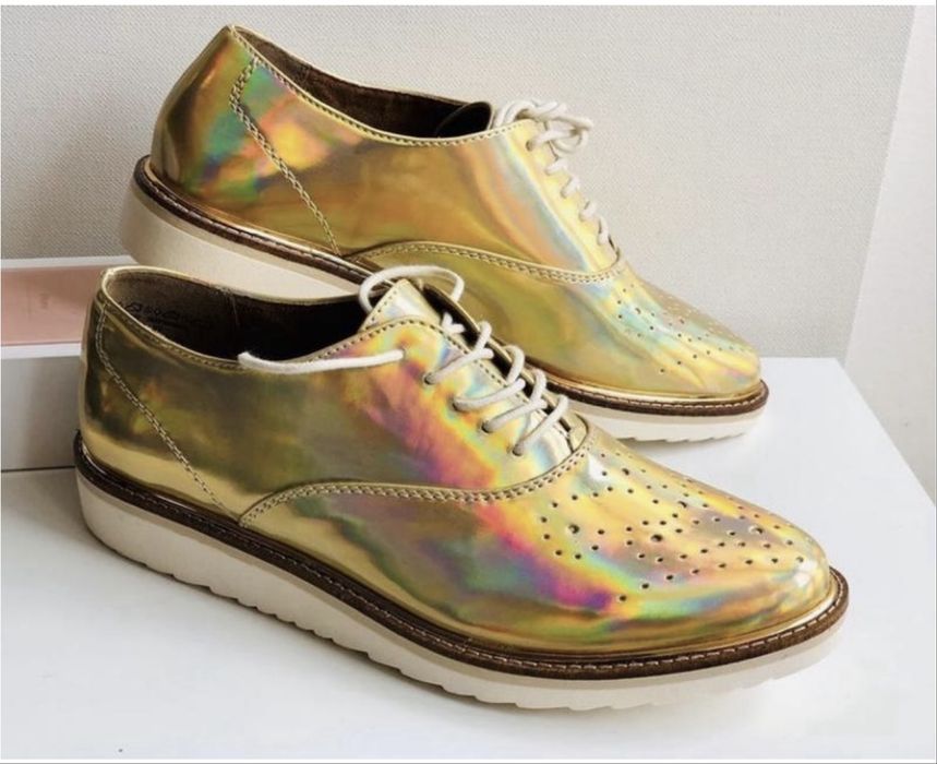 Броги, туфлі, мокасіни, marco tozzi, оригінал. Нові.