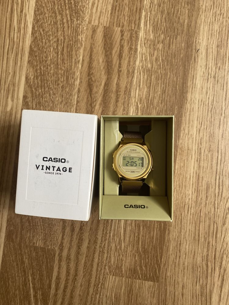 Relógio Casio dourado Unisexo