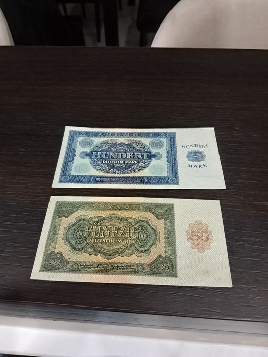 Stare banknoty niemieckie PRL