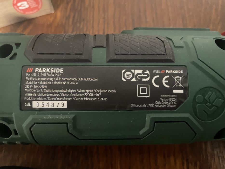Реноватор Parkside — оригинал из Германии!