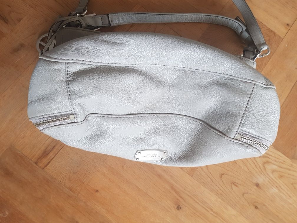 Torebka Michael Kors jasny popiel