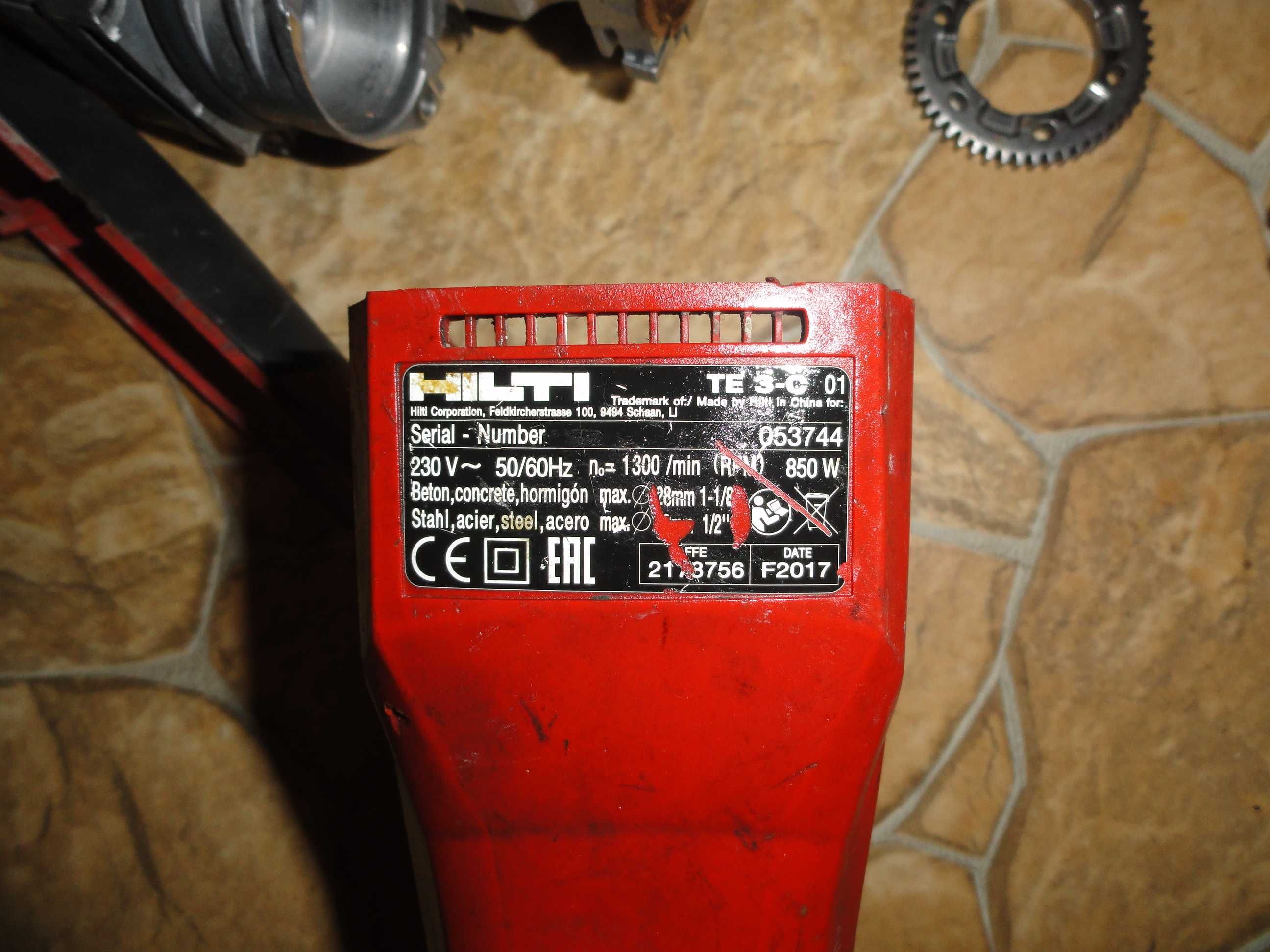 hilti te3c te3 c m cl 01 te2 te 3 te 2 02 części
