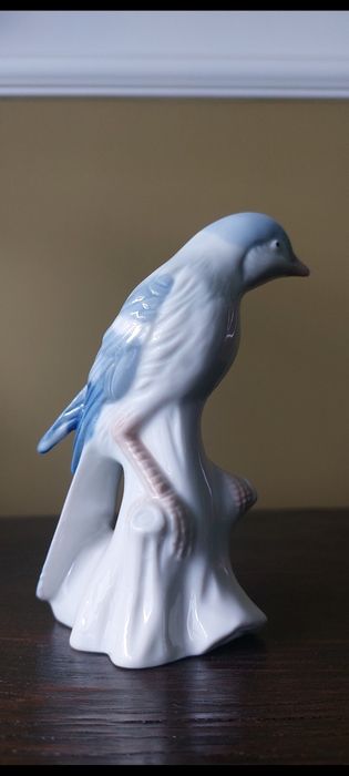 Figurka, ptaszek, ceramika