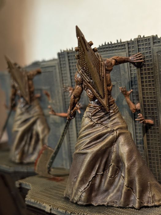 Мініатюра, Фігурка "Silent Hill", розмір 85 мм, високоякісний 3д друк